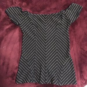 Beautiful  black and gold shirt. Stretch
